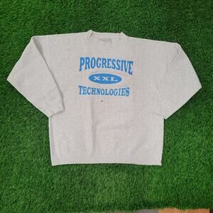 Vintage 90s Progressive Technologies Sweatshirt XL 24x27 USA